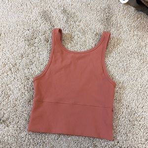 spiced chai Lululemon Power Pivot tank